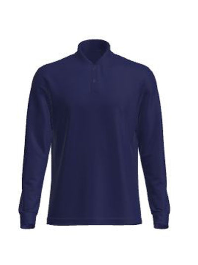 Bocini Long Sleeve Polo CP2104 - Navy