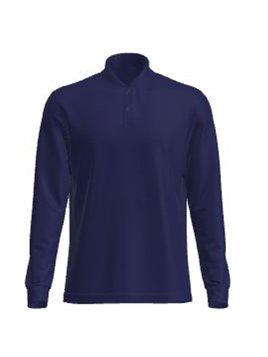 Bocini Long Sleeve Polo CP2104 - Navy