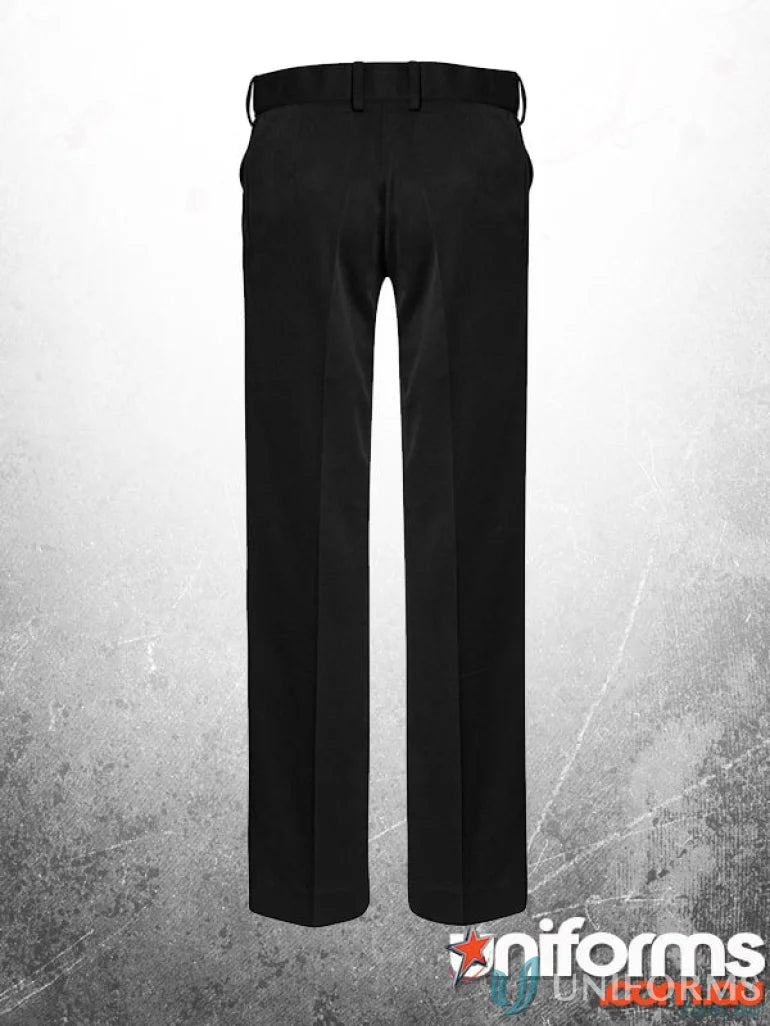 Black dress pants from FMV Ladies Flexi Band Pant ideal for work uniforms and workwear