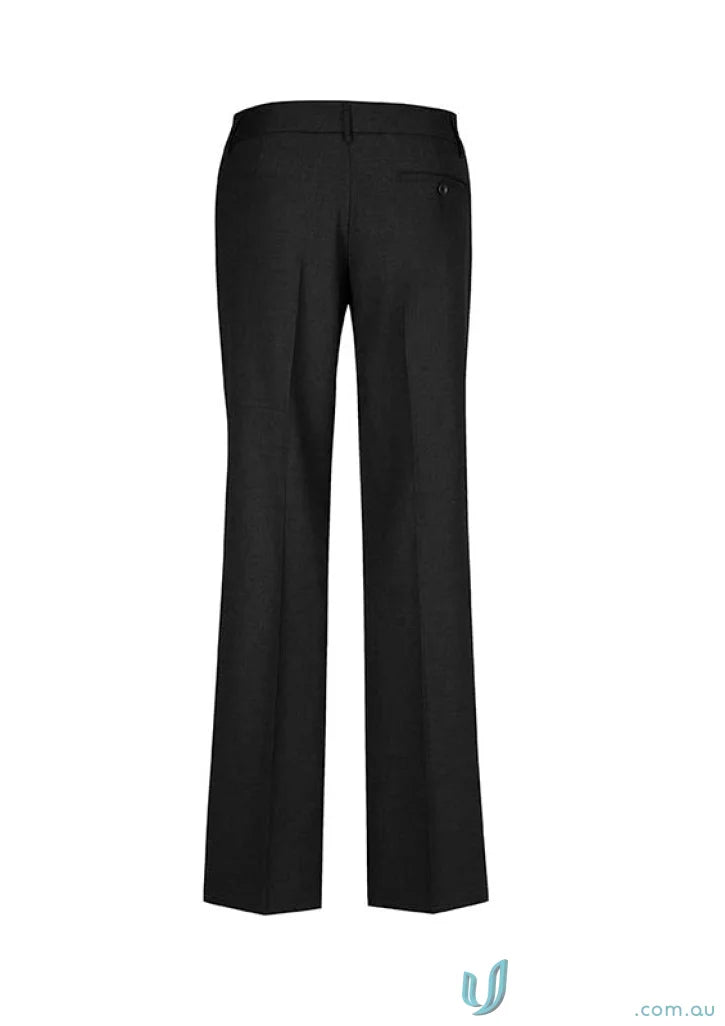 Black straight-legged trousers ideal for all-day wear and comfy uniforms