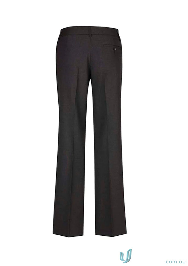 Dark flared dress pants perfect for all-day wear and comfortable uniform style