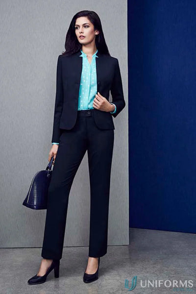 Woman’s black business suit black pants perfect for all-day wear and comfortable fit