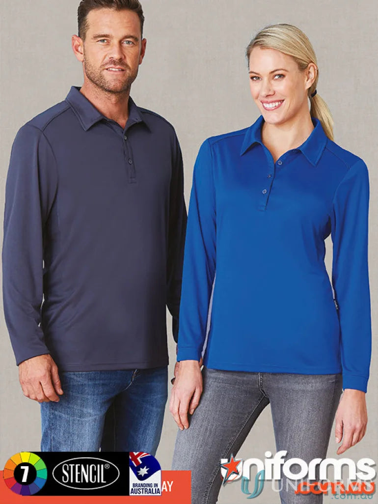 Stencil 1043-PT Freshen LS Polo front product image