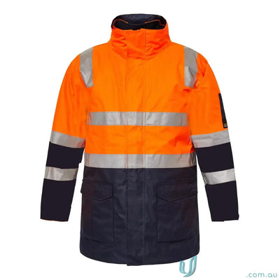 WorkCraft WW9022 HiVis 4-in-1 Reflective Jacket front product image