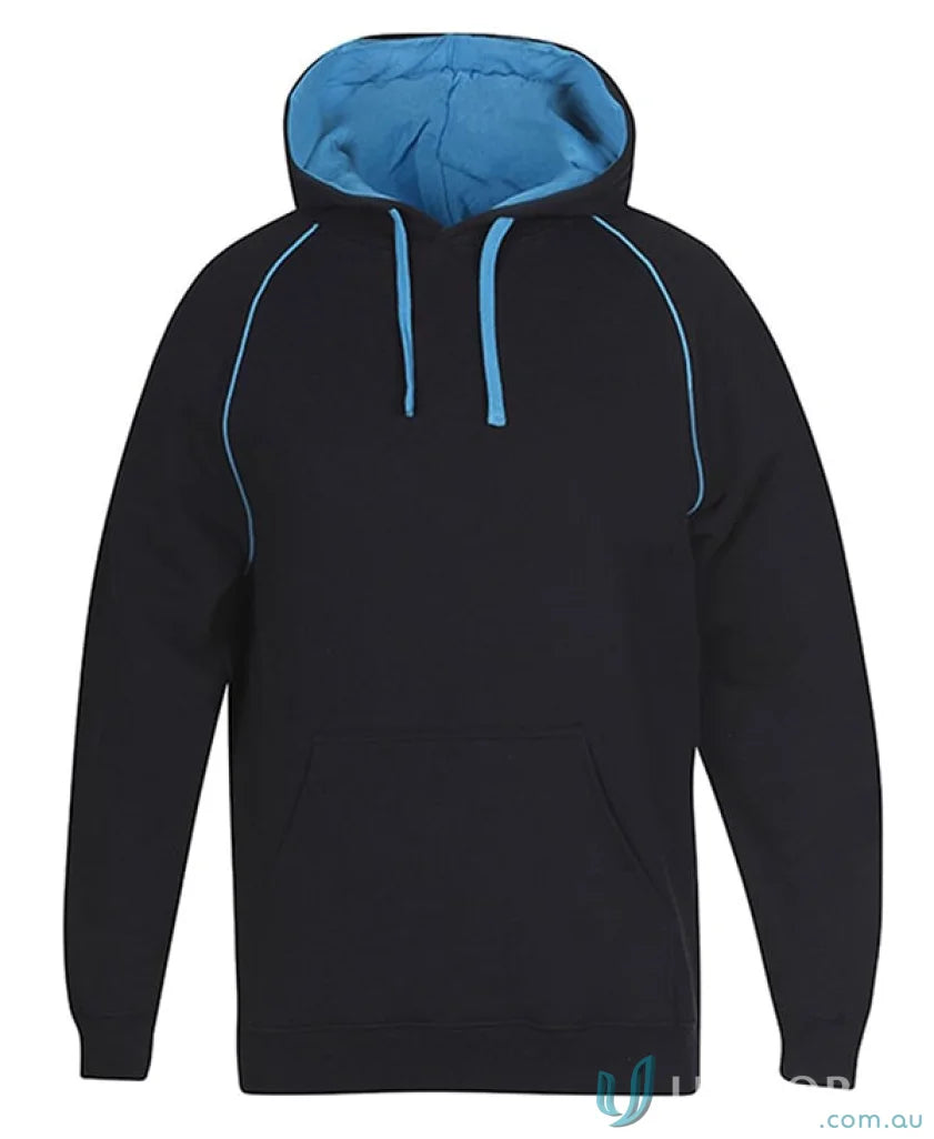 JBs 3CFH Adults Contrast Fleecy Hoodie