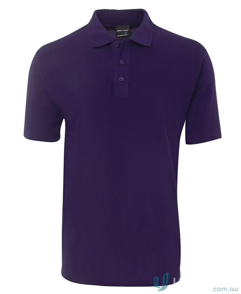 Purple short-sleeved polo shirt from JBs Kids Classic Fit Polo Code 2KP