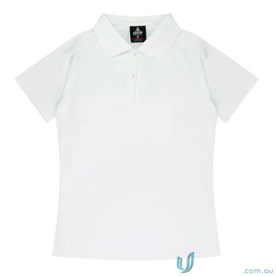 Aussie Pacific 1306 Keira Polo in White