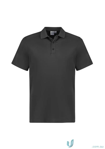 Kids Action Polo dark gray breathable sports knit polo shirt for school uniforms