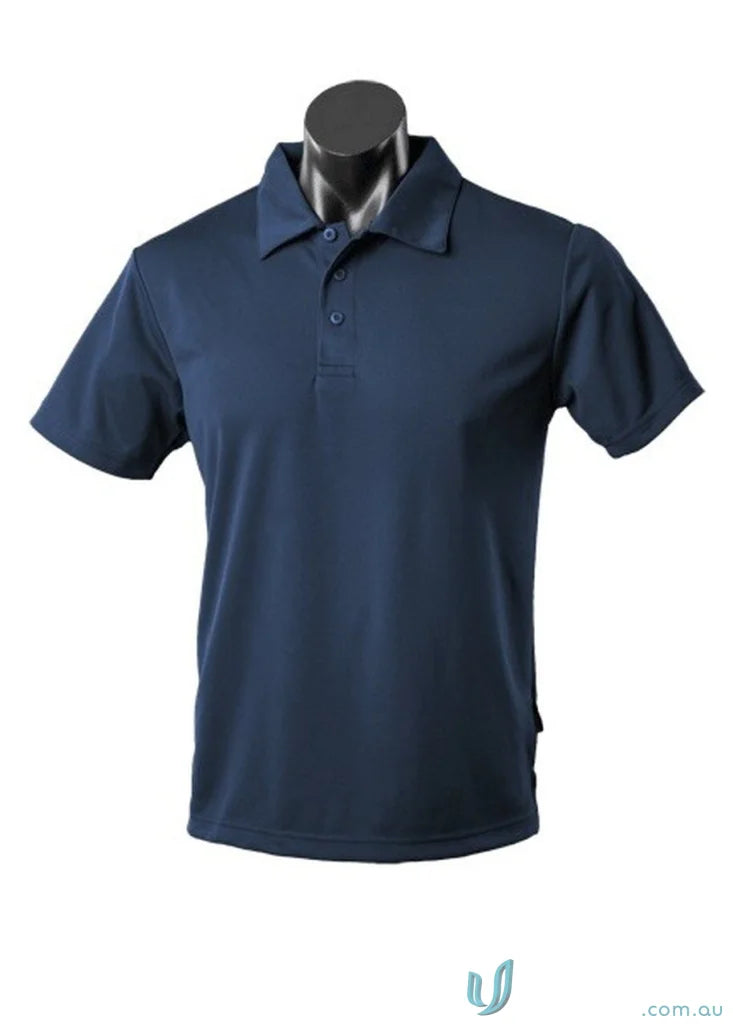 Aussie Pacific 3307 Kids Botany Polo in Navy
