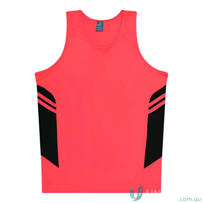 Aussie Pacific 3111 Kids Thames Dark Singlet in Black