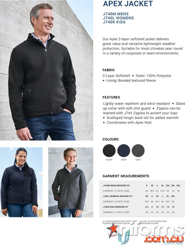 Ladies Apex Softshell Jacket from Biz Collection Womens, perfect womens apex jacket look