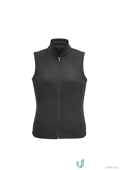 Womens Apex Vest with bonded textured fleece lining and allowing maximum flexibility