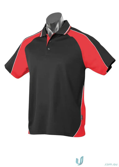 Black and red Ladies Panorama Polo perfect for uniforms and workwear styles
