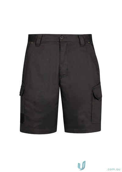 Mens summer cargo shorts offer in black for a cool summer cargo look