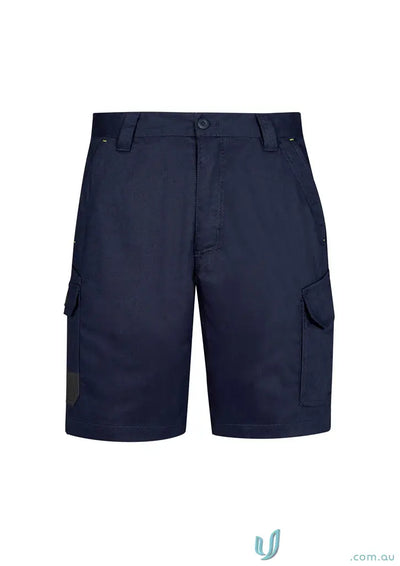Mens summer cargo shorts in navy blue perfect for casual summer cargo style