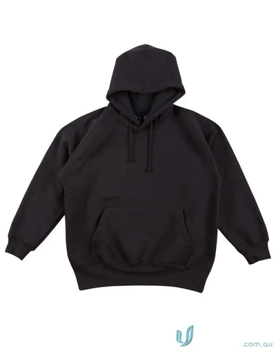 Black hoodie from MOQ100 Printed LADIES Hoodie, stylish workwear perfect for uniforms