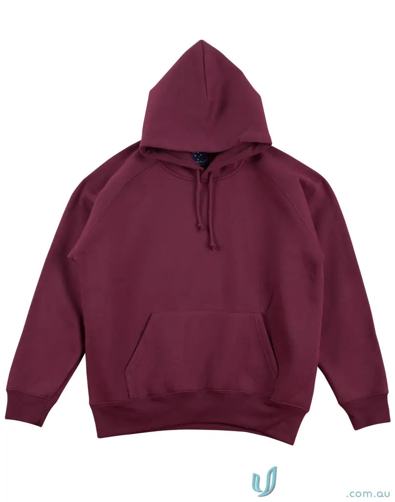 Maroon hoodie from MOQ100 Printed YOUTH Hoodie, perfect for uniforms or workwear