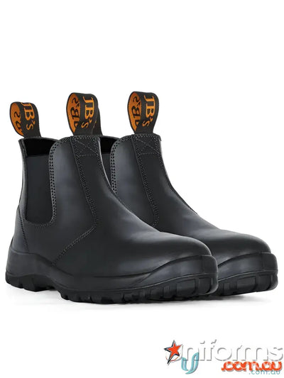 Parallel Safety Boot with durable sole, resistant leather, perfect for work uniforms