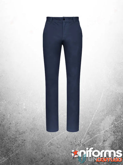 Navy blue dress pants for work uniforms, Plumbers Choice Mens Chino Pants bs724m tailored fit