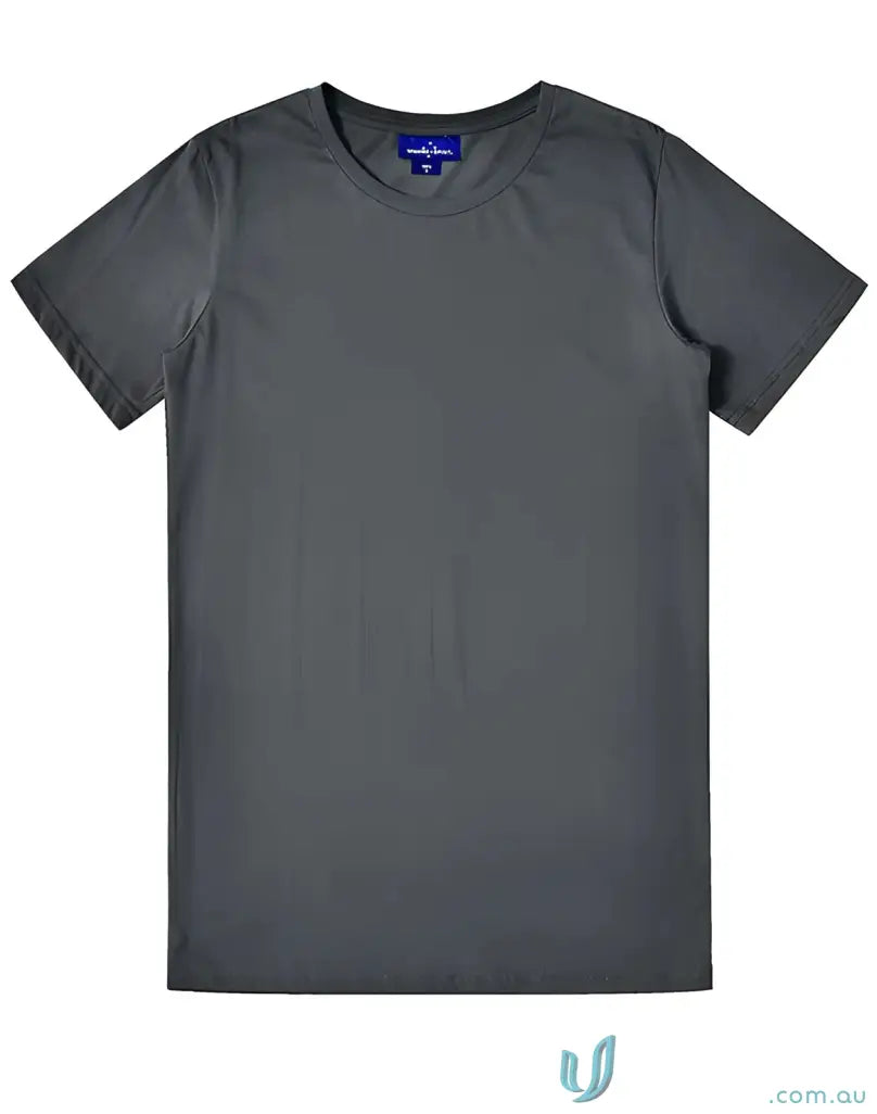 Gray crew-neck t-shirt from the Brighton Premium Cotton Winning Spirit Premium Tee collection