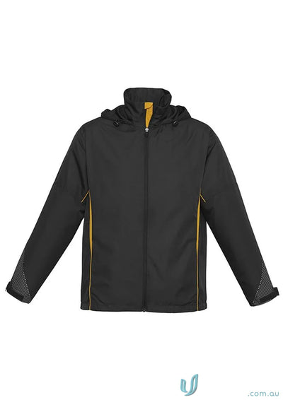 Black and gold unisex Razor Jacket J408M from Biz Collection Unisex collection