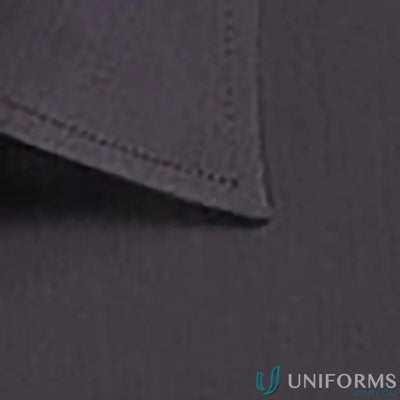 Dark gray fabric face mask with dotted edges for Smith End On End SS Shirt workwear