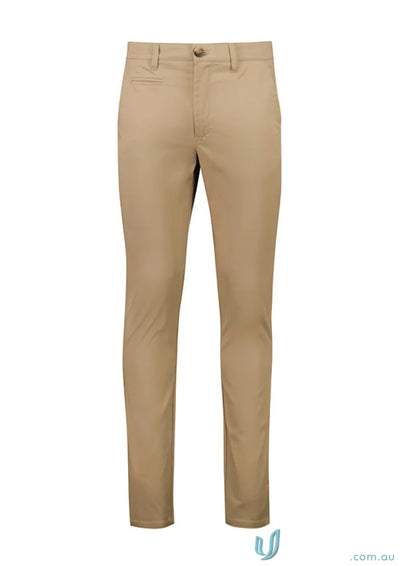 Khaki-colored Traveller Tapered Stretch Chino Pant RGP263M for men’s traveller tapered style
