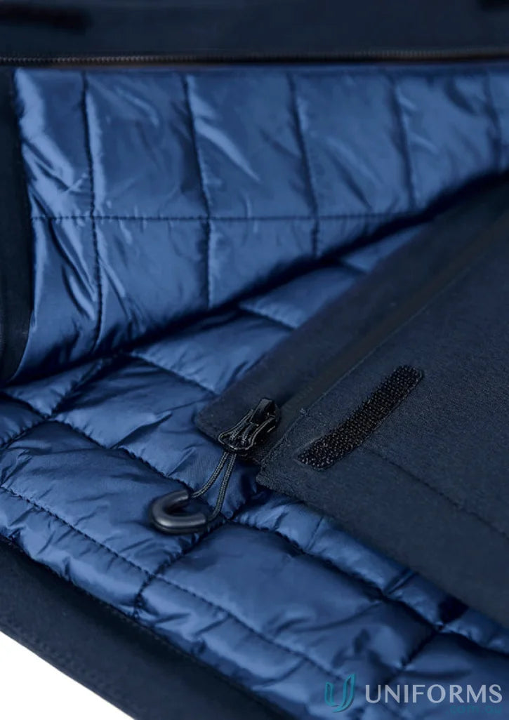 Inner view of men’s Waterproof Eclipse Jacket with luxury quilted lining for style and warmth