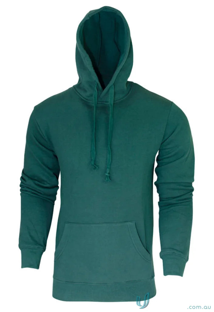 Green hooded sweatshirt from Youth Torquay Hoodies with low-pill fabric and tie cord closure